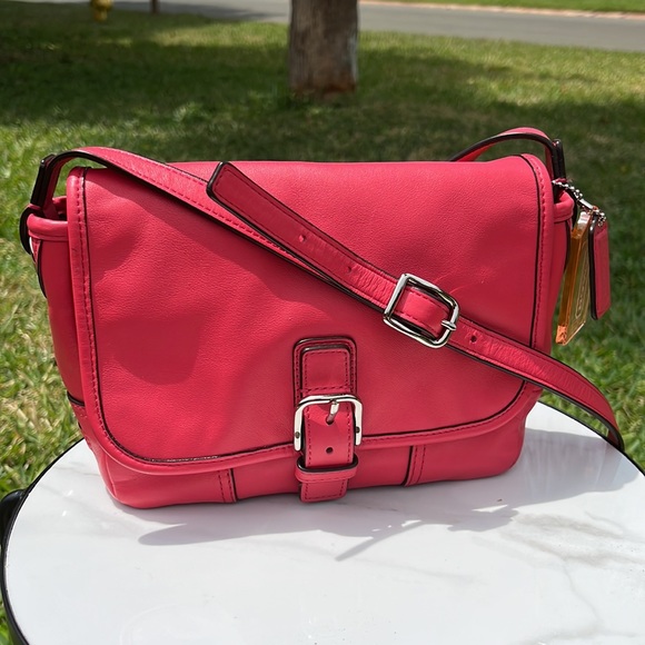 COACH Hadley Leather Field Bag - Picture 1 of 16